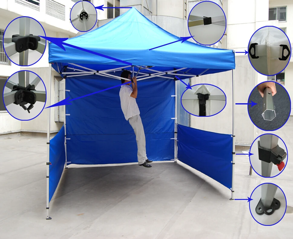 Wholesale cheap custom outdoor marketing 10x10 canopy tent