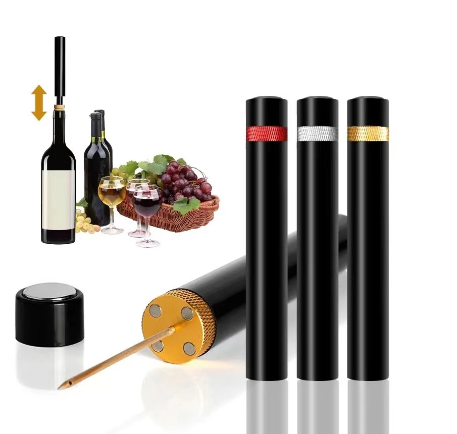 Trending 2024 Amz New Arrivals Smart Business Idea Wine Opener Set Pressure Air Pump with Safe Technology