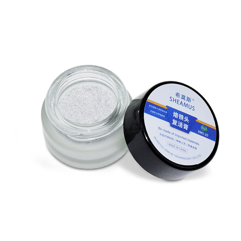 Electric soldering iron head resurrection paste Cleaning soldering iron hair black tin Welding head repair and oxidation removal