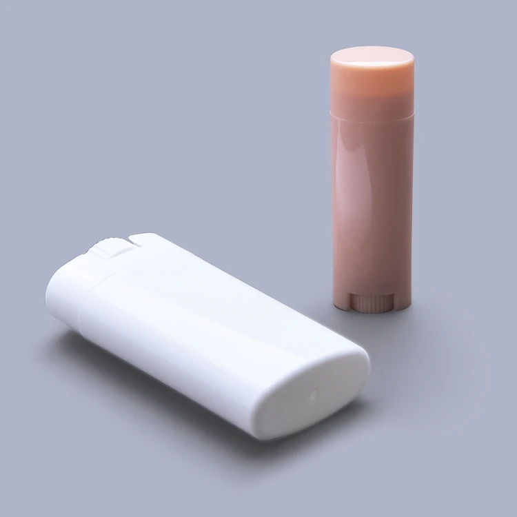 Free sample 5g 15g white empty plastic pp deodorant stick container antiperspirant stick bottles packaging