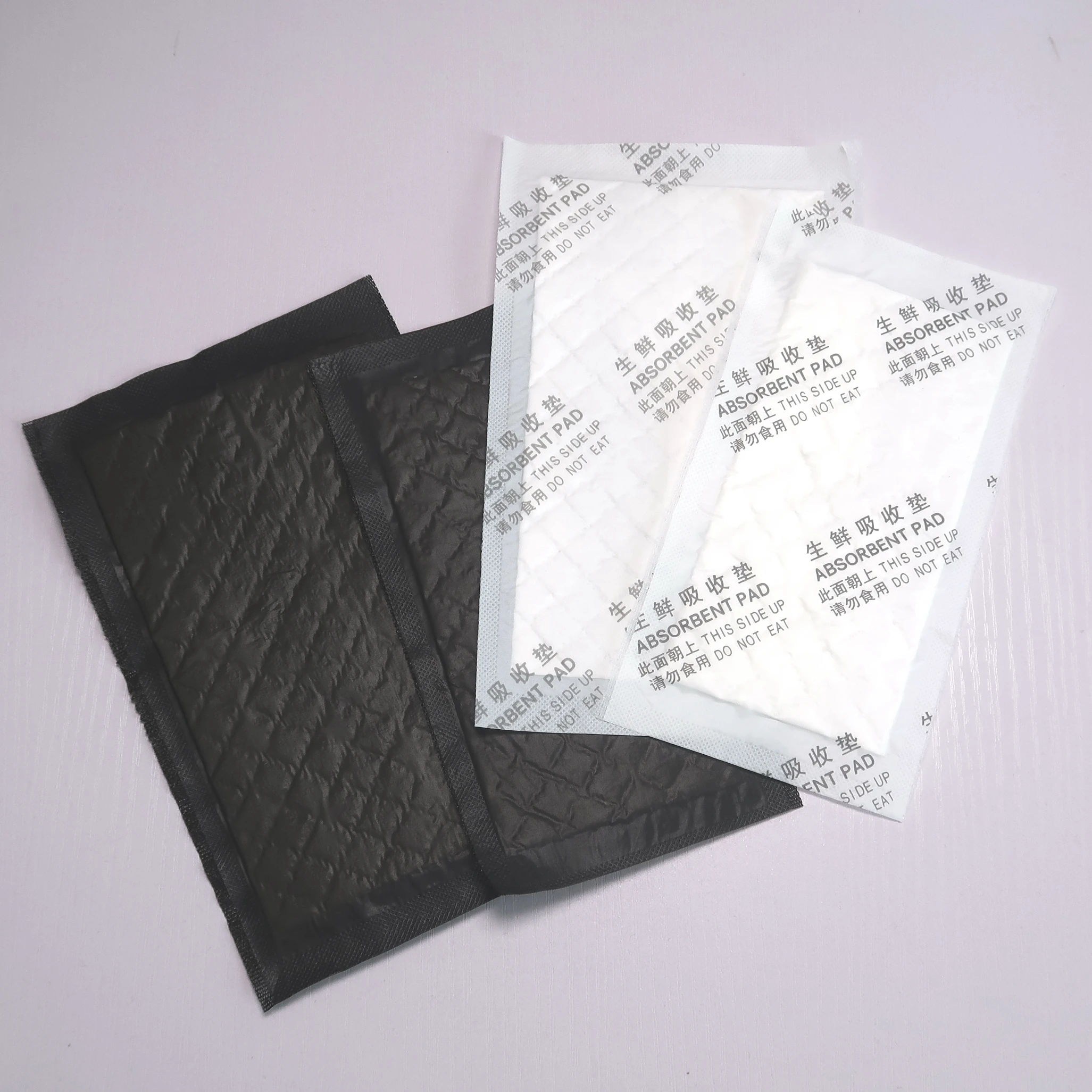 RUNFU 200 x 180 mm Dri-Loc 60 Gram Butcher Shop Pads Absorbent Pad Meat Soaker