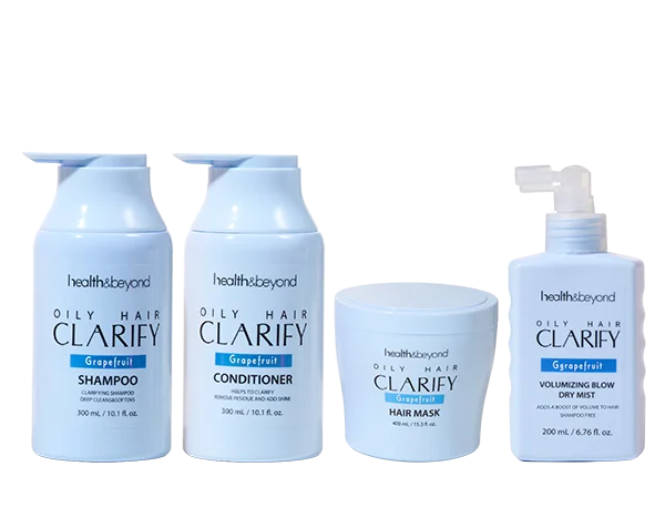 health&beyond private your label 300mldeeply clarifying and balancing shampoo for oily hair