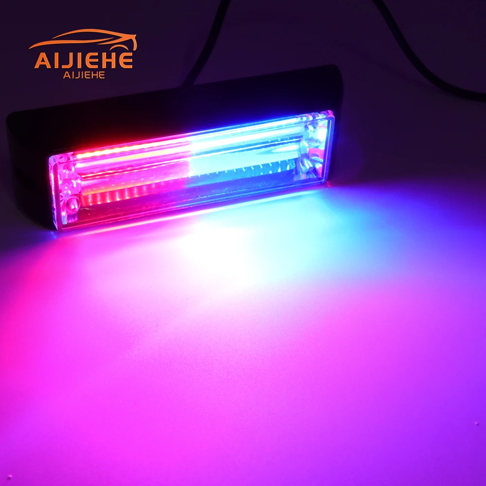Hot Sale COB Car Truck 12V Emergency Warning Light Strobe LED Flashing Warning Light
