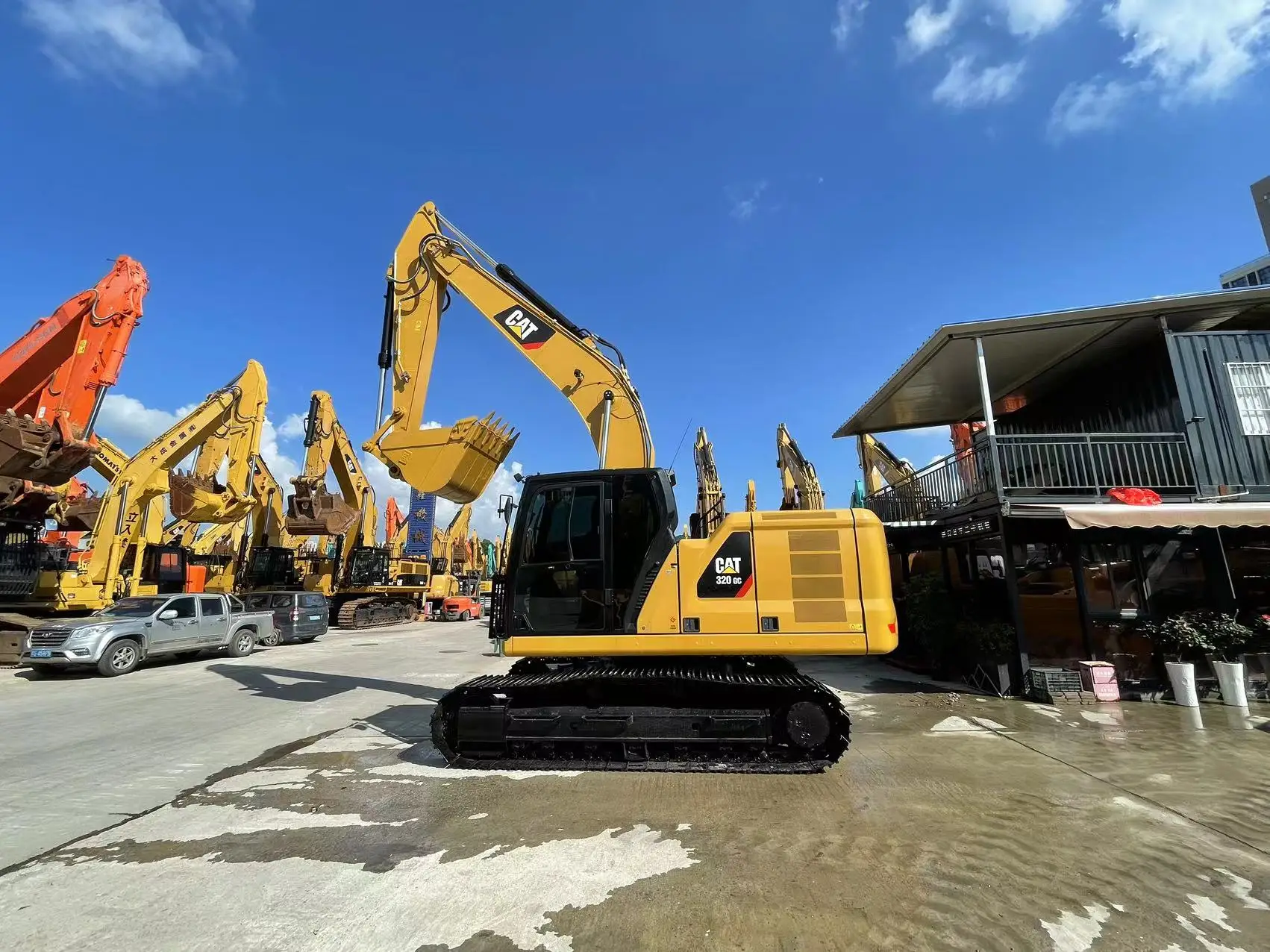 Новый экскаватор Cat 320gc Cat320gc гусеничный горячая распродажа