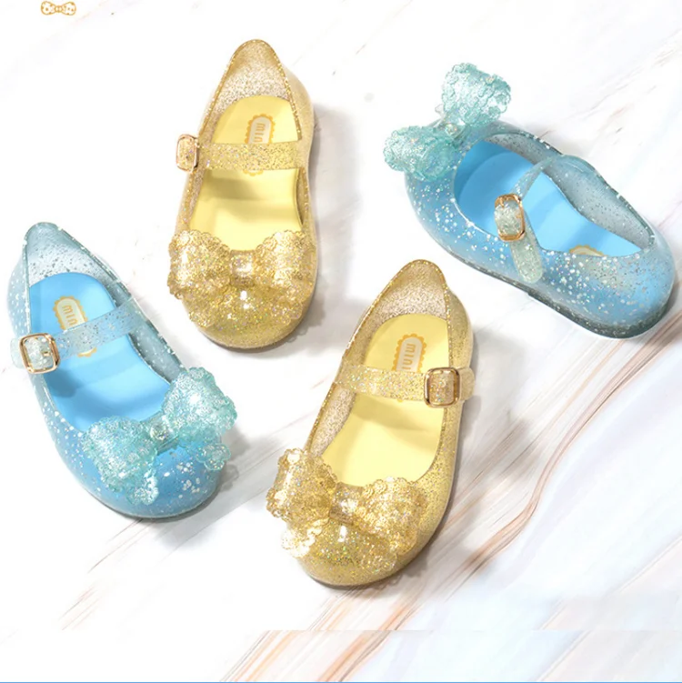 MINI DD Toddlers Flat Sandals Summer Wholesale Children Footwear Kids Sandals Summer 2022 Girl Shoe High Quality Jelly Shoes