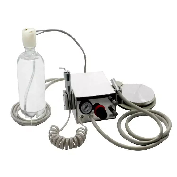 2 or 4 holes air flow turbine unit /dental unit price in China