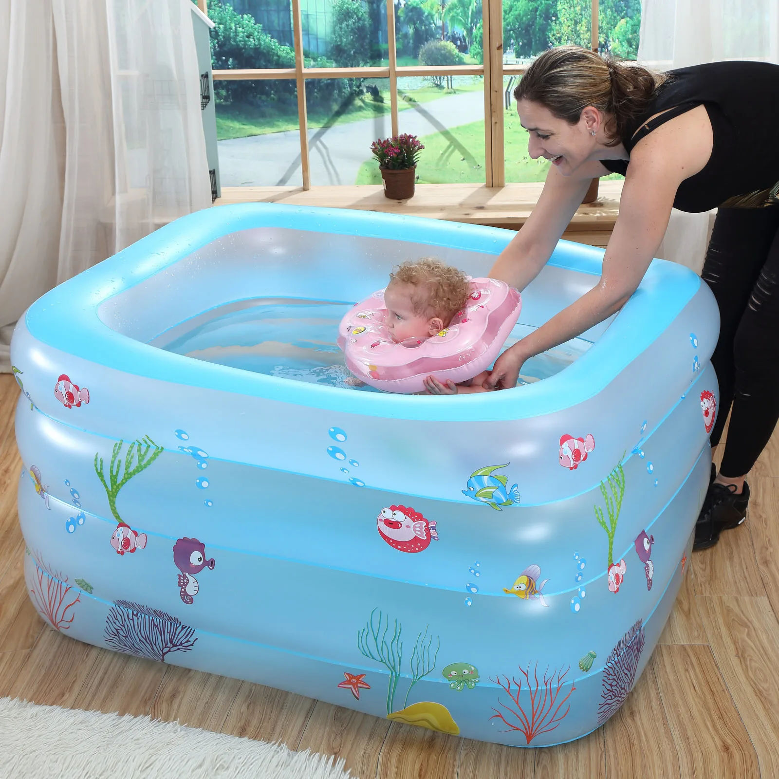 Детский утолщенный детский бассейн