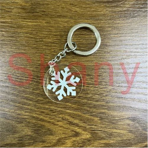 Hot selling letter custom keychain printing anime acrylic keychains with low price