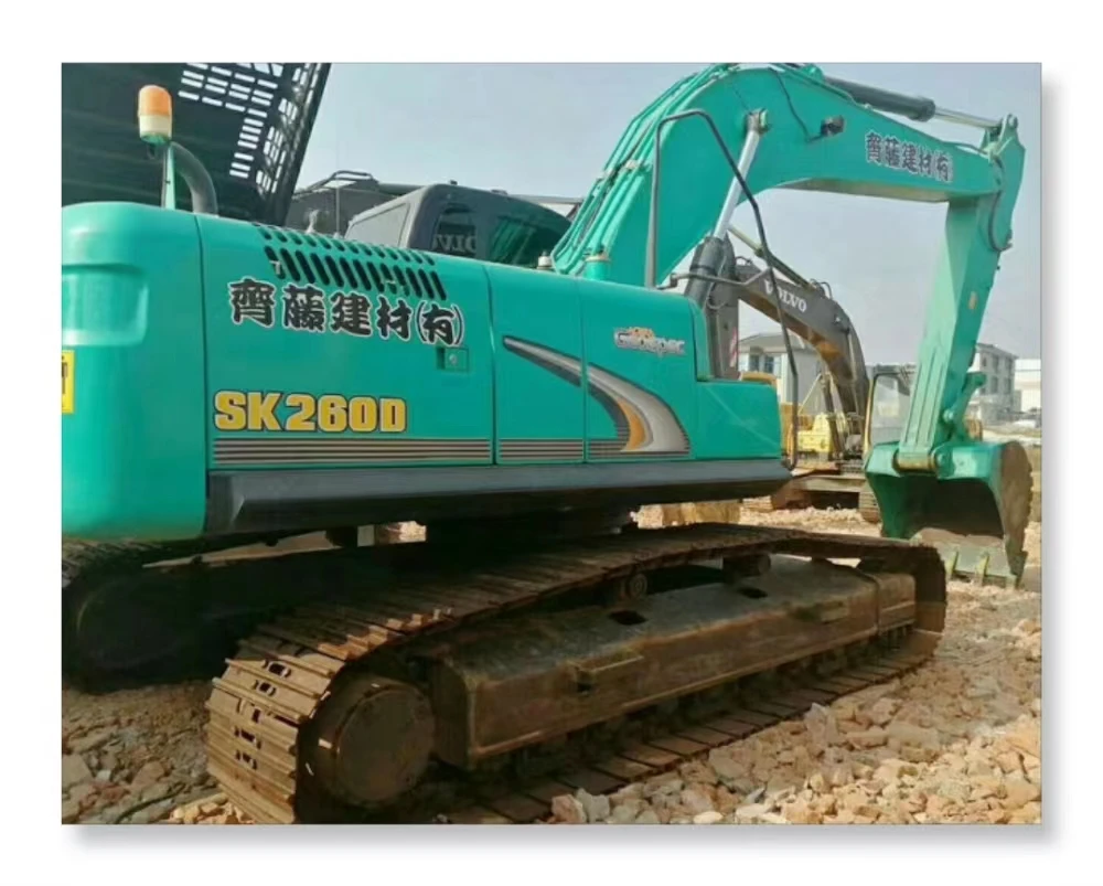 KOBELCO sk260D used excavator  High quality Hydraulic used  Kobelco SK210 sk350 sk380d crawler   Excavator