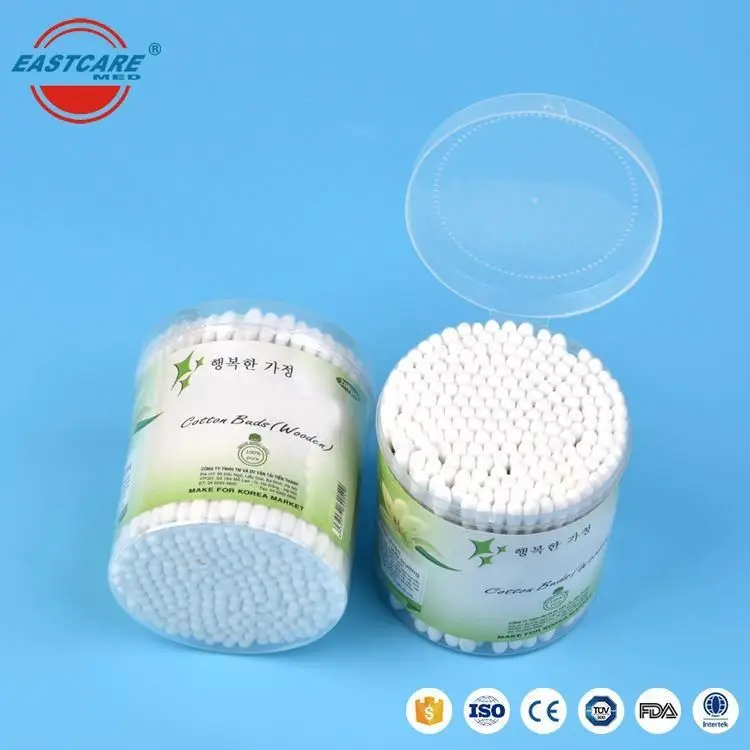 
Long micro for kids cosmetic swab holder bamboo cotton swabs 