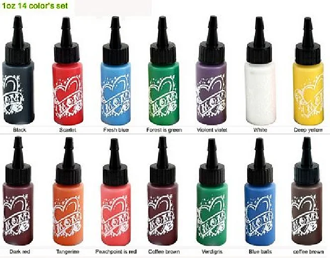 2021 hot sale mom tattoo ink brands