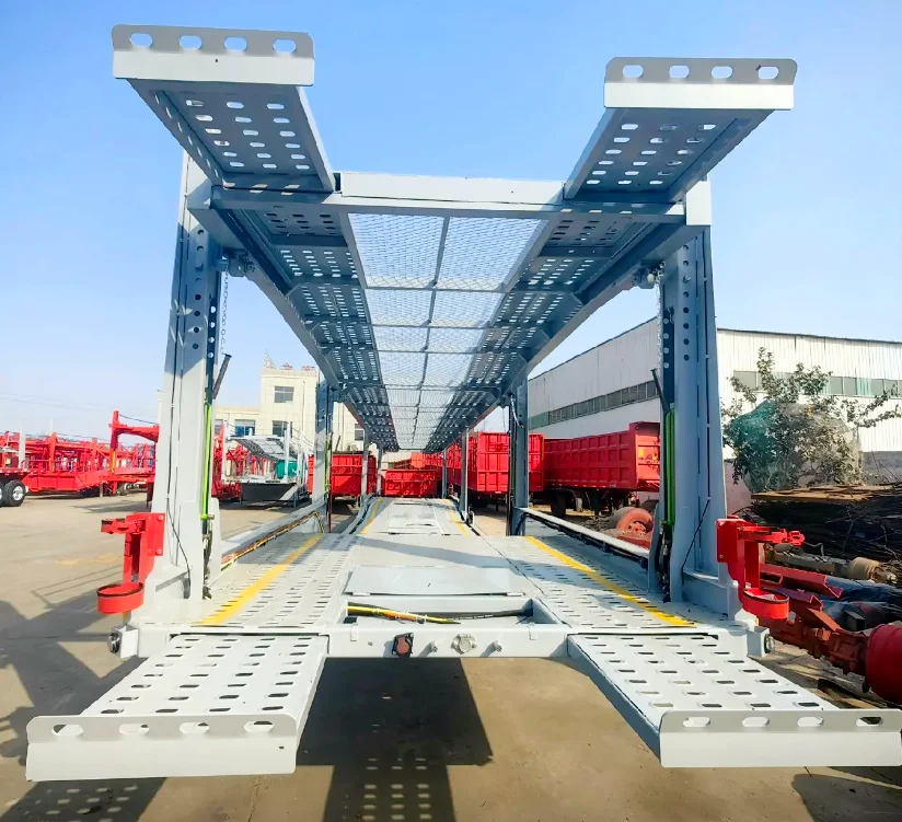 Xinnce factory double decker car transport trailer, sedan transport car transport semi-trailer