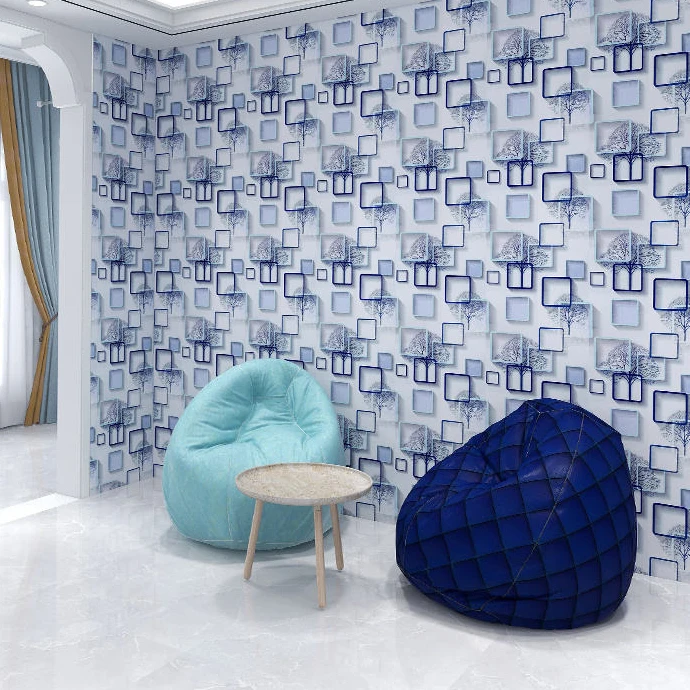 Floral Wallpaper Peel And Stick Vinyl Wall Paper Sticker Self-Adhesive Wallpaper Roll for Home Furniture Decorative