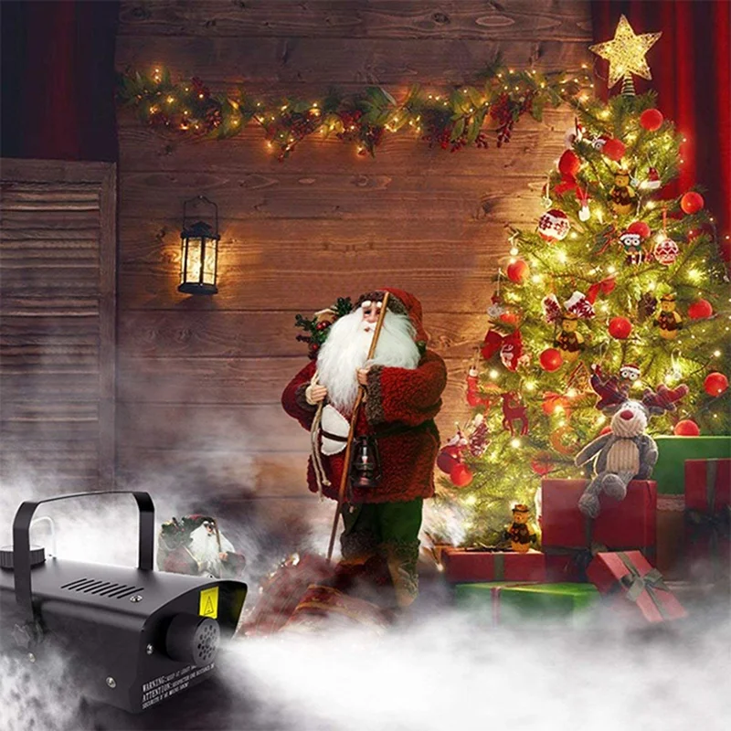 400W Smoke Fog Machine with Wired Remote Controller for Stage Holiday Wedding Parties