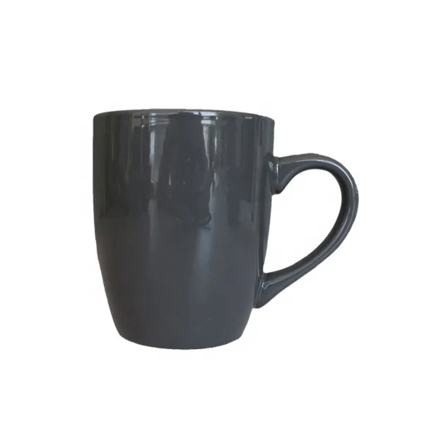 glazed ceramic mug in different shape and size