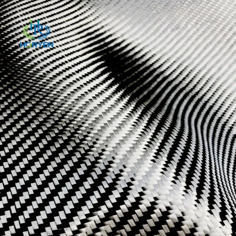 3k 6k 12k Black Twill Weave Carbon Fiber Fabric Cost-effective 100% Prepreg Carbon Cloth