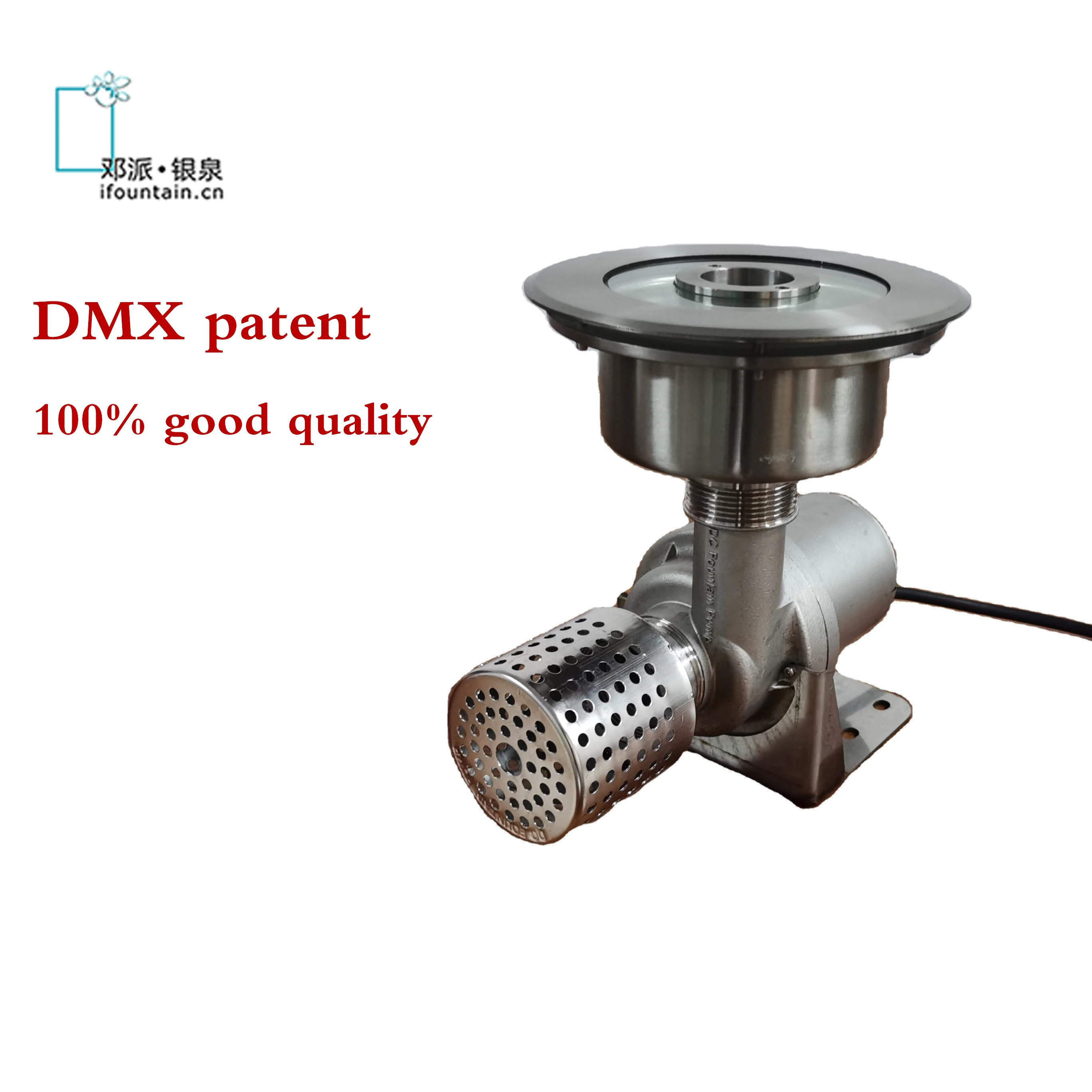 
the latest variable speed programmable DC24V dmx512 laminar jumping jet for ground fountain water feature dry music fountain 