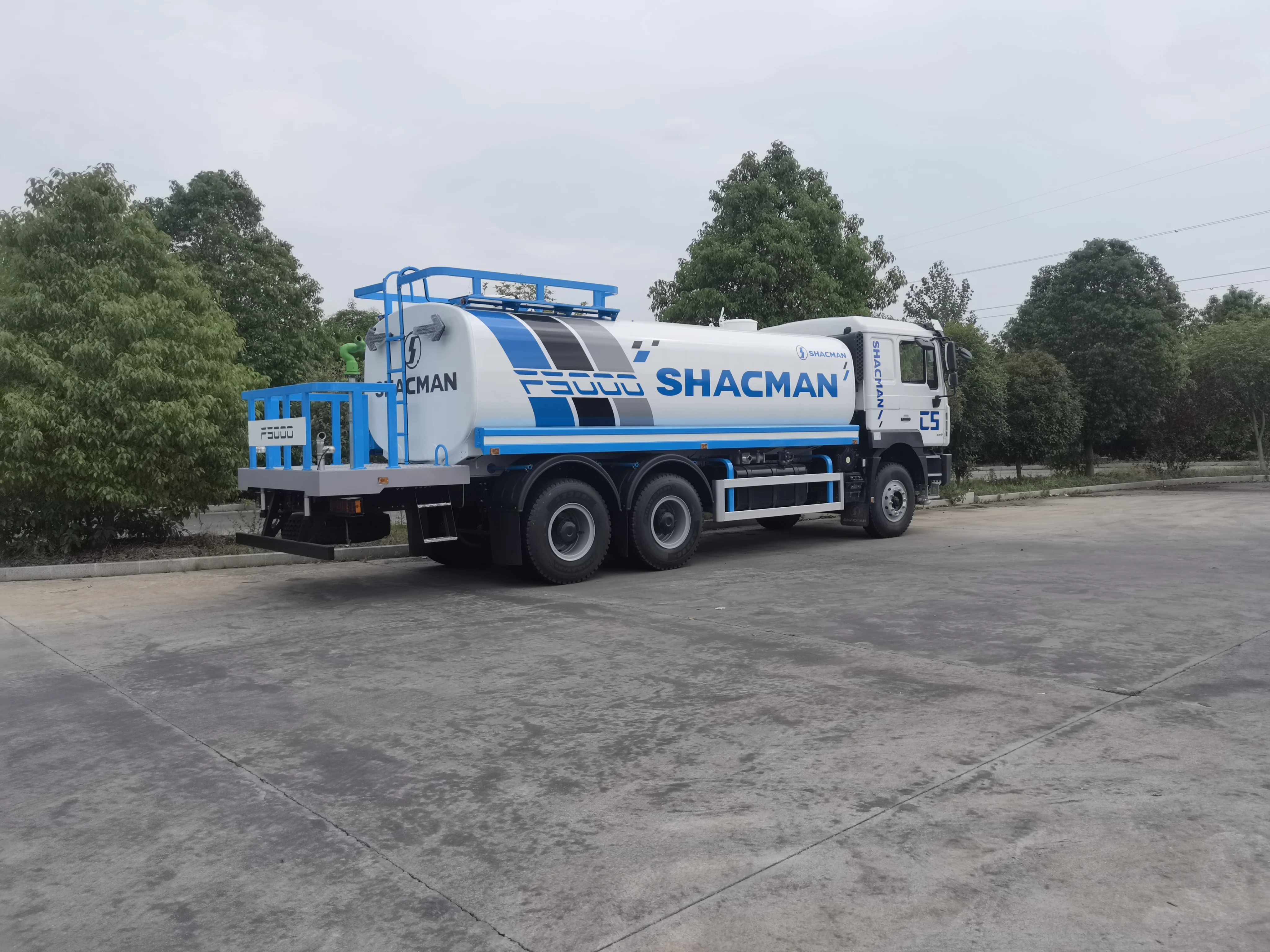 6x4 Автоцистерна Shacman дорожный разбрызгиватель воды полив тележка для очистки улиц