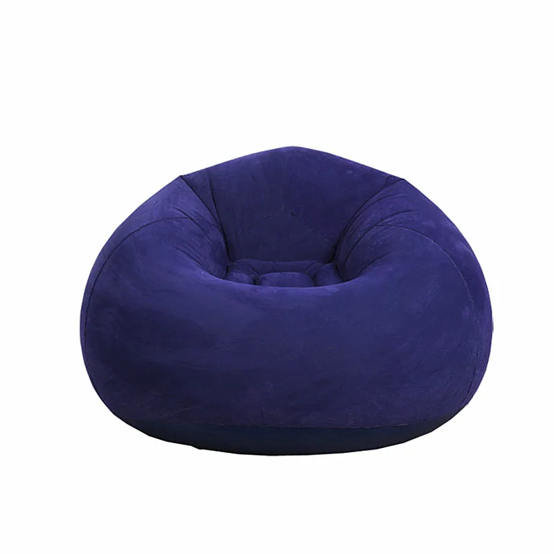 2022 Custom Lazy Inflatable Lounger Air Sofa Bed Modern Movie Chair Design for Living Room Relaxation