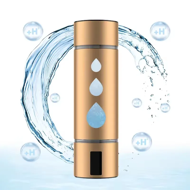 New High 5000ppm outdoor portable hydrogen water bottle Hydrogen 2-in-1 Cup for Factory Wholesale