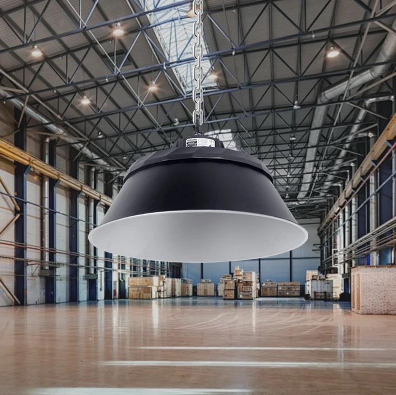Aixuan High bay light fixture for warehouse 200w 150w 100w ufo led high bay lights high mask lamp with Phillips Driver