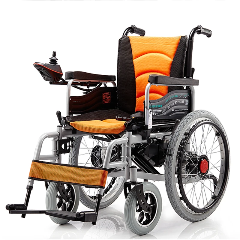 Electric Wheelchair for The Elderly People Disabled Wheelchair Hot Sale Folding Rehabilitation Therapy Supplies Plus Medical