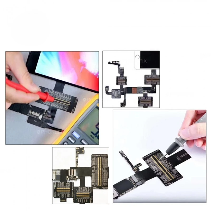 QIANLI ToolPlus iBridge FPC Test Cable for 6/6P/6S/6SP/7/7P/8/8P/X/XS/XSMAX Motherboard Fault Checking for Repair