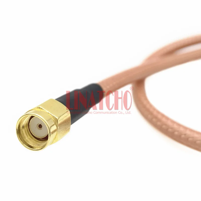 50cm RG142 Double Shield RP SMA Male to N Male WIFI Antenna Pigital Cable