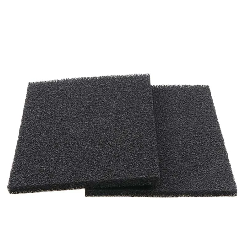 Polyurethane Open Cell Mesh 10-60 ppi activated carbon Sponge Filter Foam Sponge Open Cell for civil air purifier