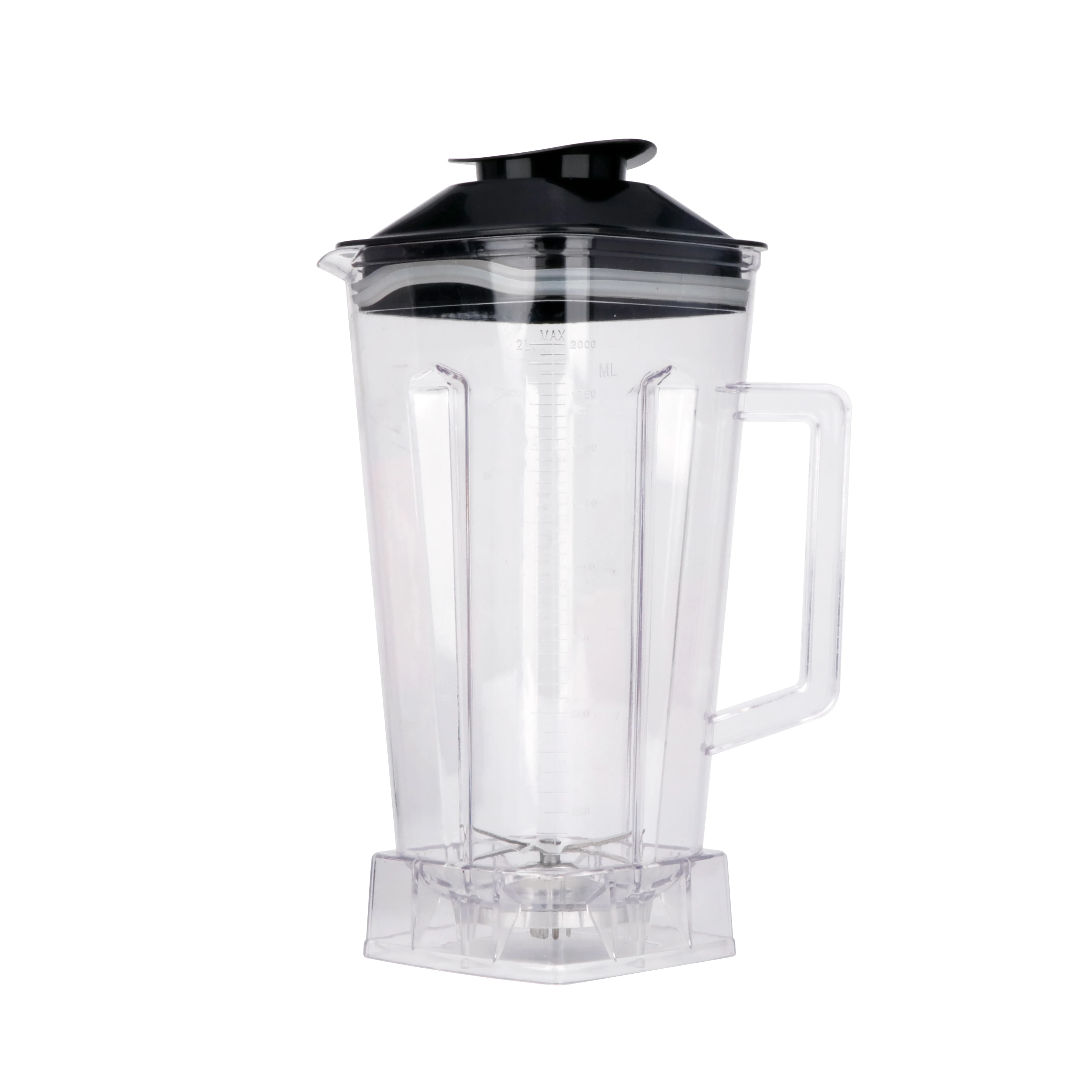 Wholesale Silver Crest Blender Jar 2L Plastic Blender Jug for Replacement Commercial Large Capacity Blender Jar