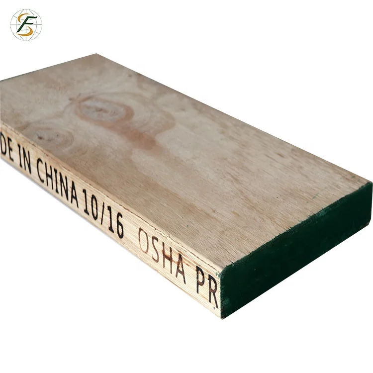3900mm OSHA LVL scaffold board WBP glue pine wood board cheap price from factory