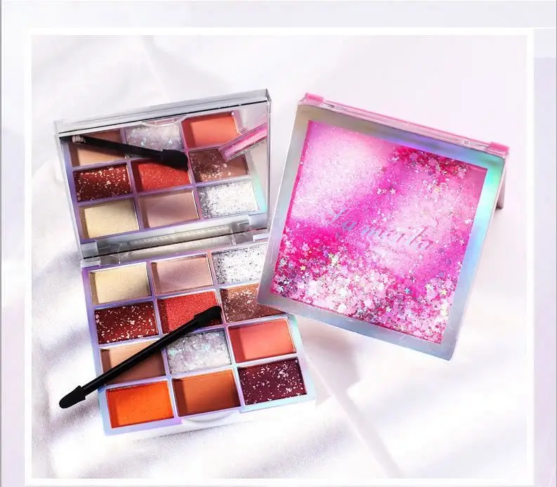 
12 Color New Private Label Professional Matte Makeup Eye Shadow Glitter High Quality Eyeshadow Makeup 