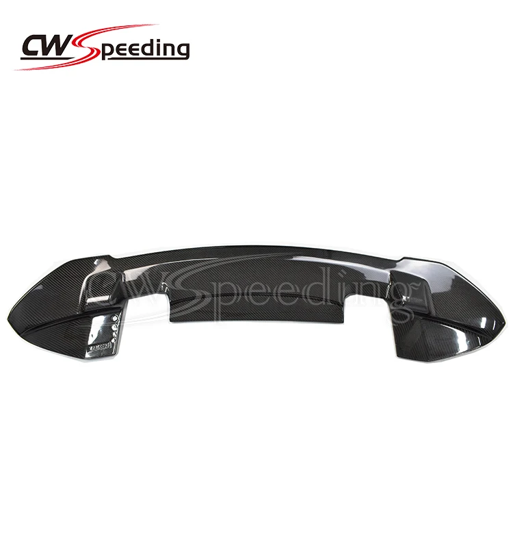 RS STYLE CARBON FIBER REAR SPOILER REAR WING FOR 2014-2016 HONDA JAZZ FIT GK5