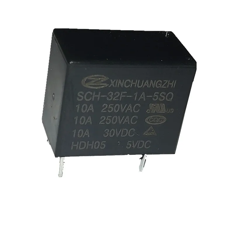  JZC-32F Mini Smart 5V 10A Электрический релейный переключатель