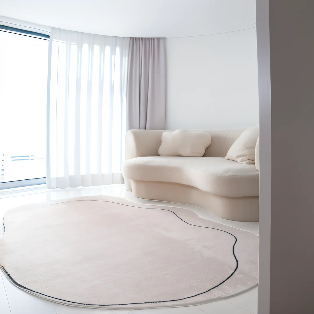 Wool texture of Cashmere likeAcrylic Yarns carpet make your home more warm