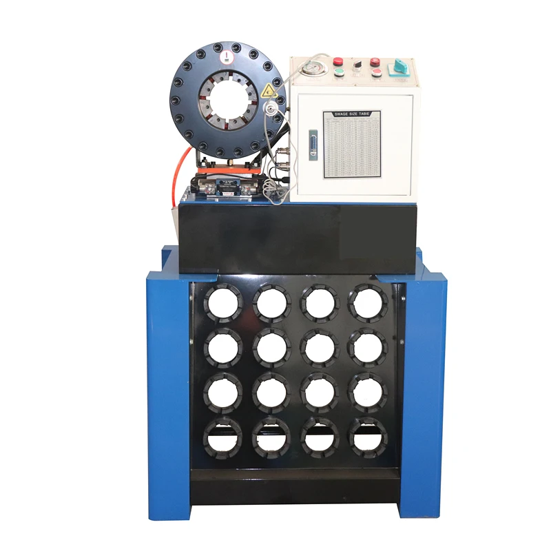 Factory Automatic Hose Pressing Machine Electric Excavator Finn Power Hose Crimper 2inch Hydraulic Pipe Crimping Machine DX68