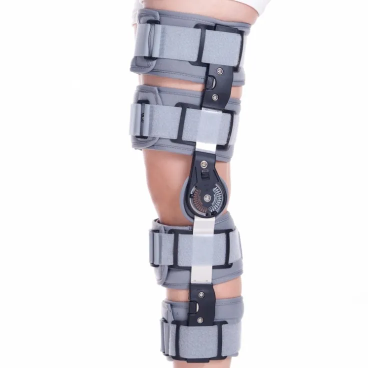 
medical post-op knee support / orthopedic Angle Adjustable Rom Neoprene Hinged Knee Brace and Support 