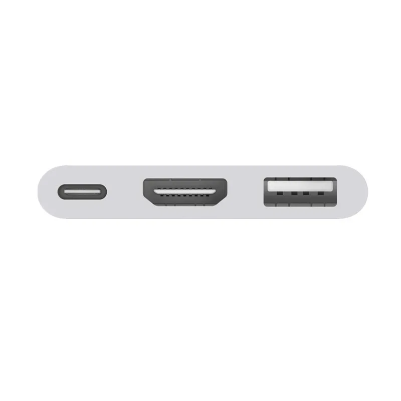 Самый продаваемый многопортовый кабель 4K 3 в 1 Тип C для Hdtv + Usb3.0 Кабельный адаптер