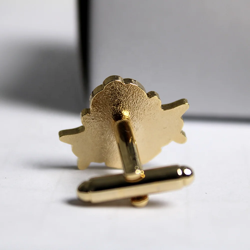 Запонки из цинкового сплава для