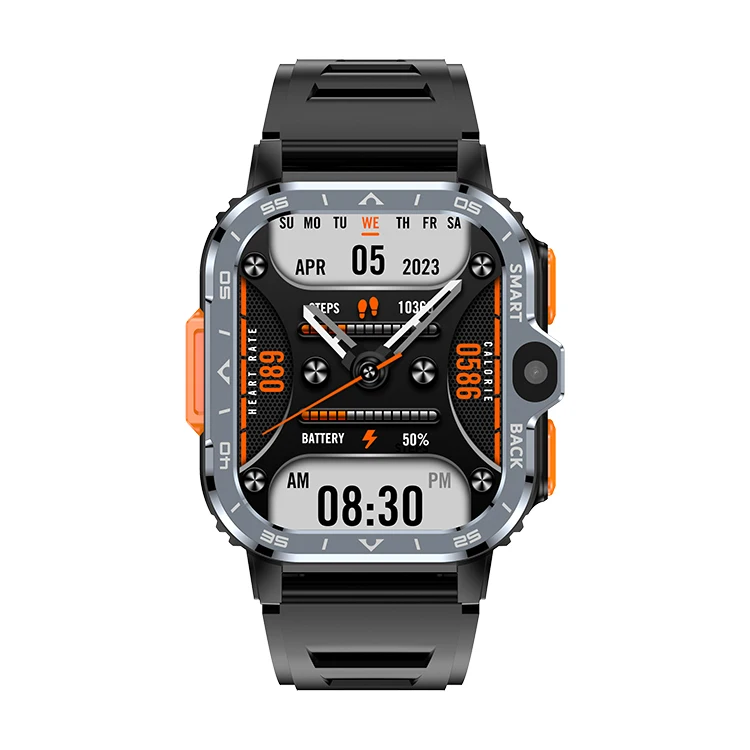 High Quality Waterproof PGD Watch Anti-lost GPS Tracker 2.03inch Large HD Screen Dual Camera SIM card Slot 4G Smartwatch