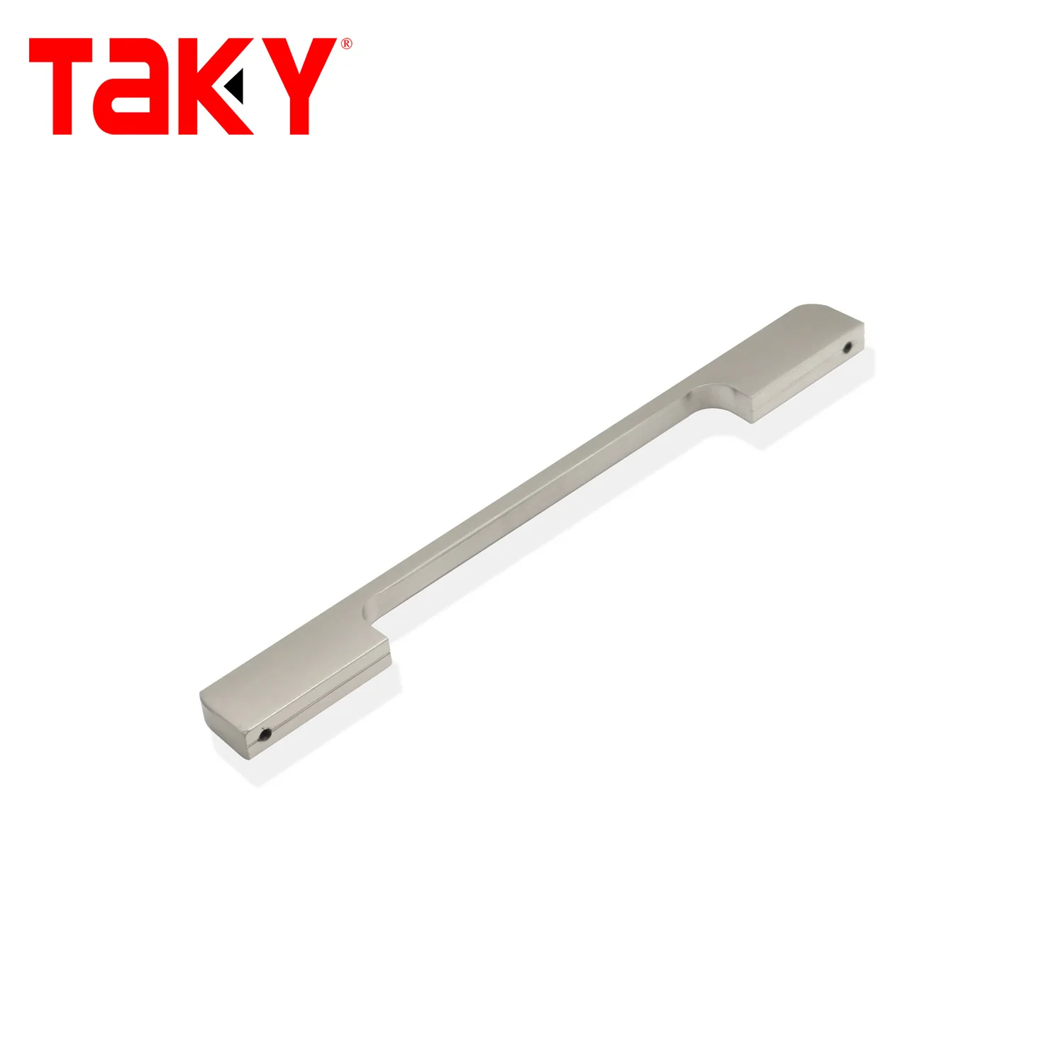 Brushed nickel d cabinet long wardrobe handles for kitchen cabinets pull