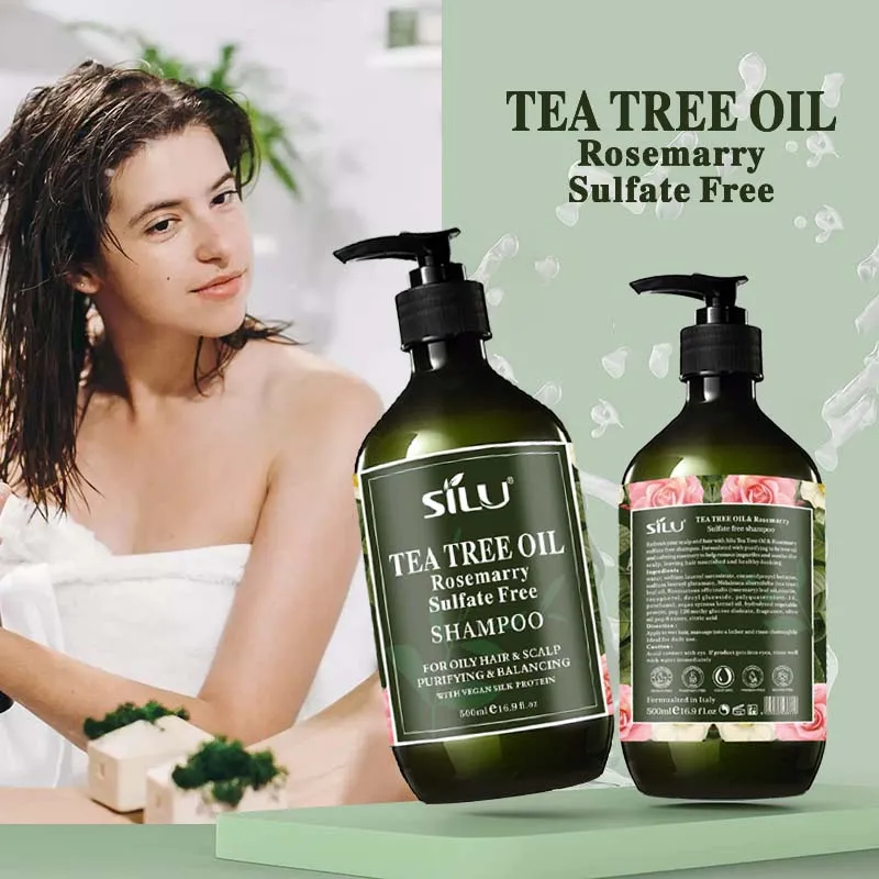 Best sold hair products teatree oil conditioner white body saw palmetto green tea shampoo