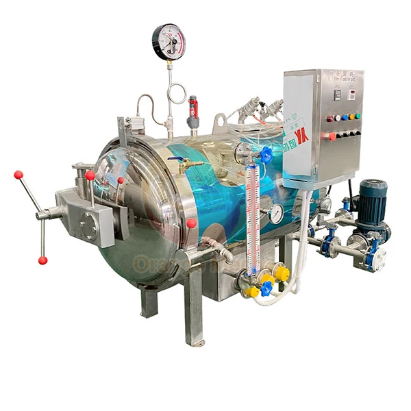 Automatic Aluminum Foil Pouches Autoclavable Retort Sterilizer Autoclave Machine for Soft Packages Bottle Jar Canned Food