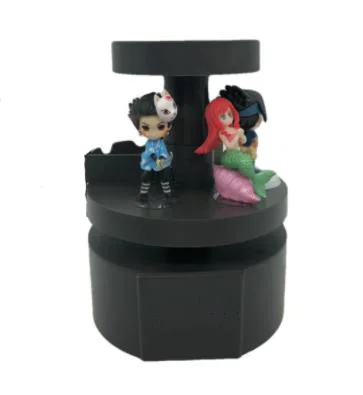 2022 hot selling magnetic levitation wireless fast charging decompress remove second hand smoke cigar ashtray