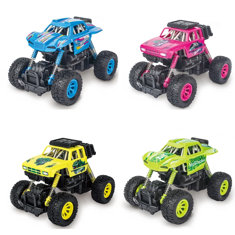 Cheap Die cast desert mountain bike simulation climbing car model pressed toy car