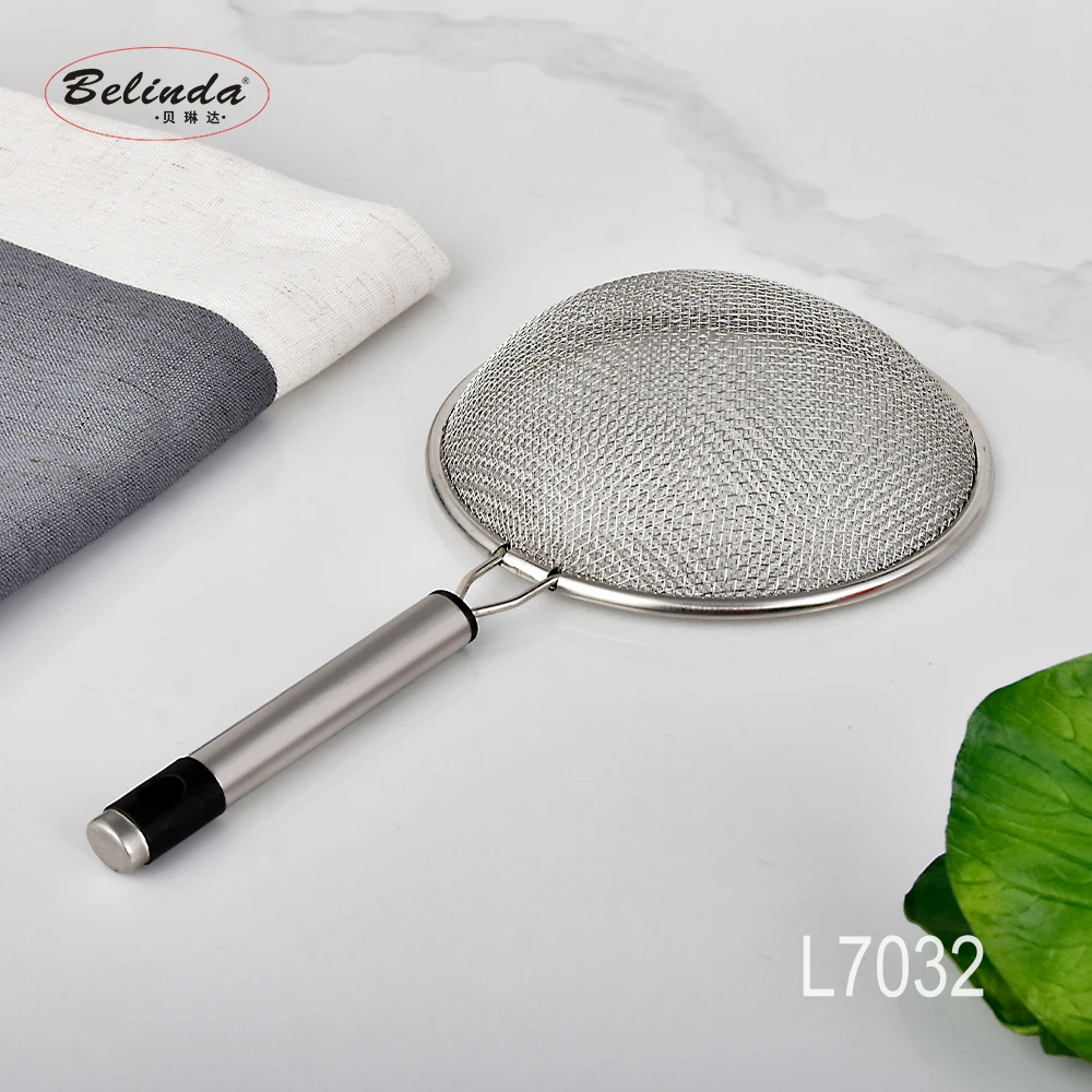 Kitchen Accessories Guard Strainer Stainless Steel Oil Splatter Screen