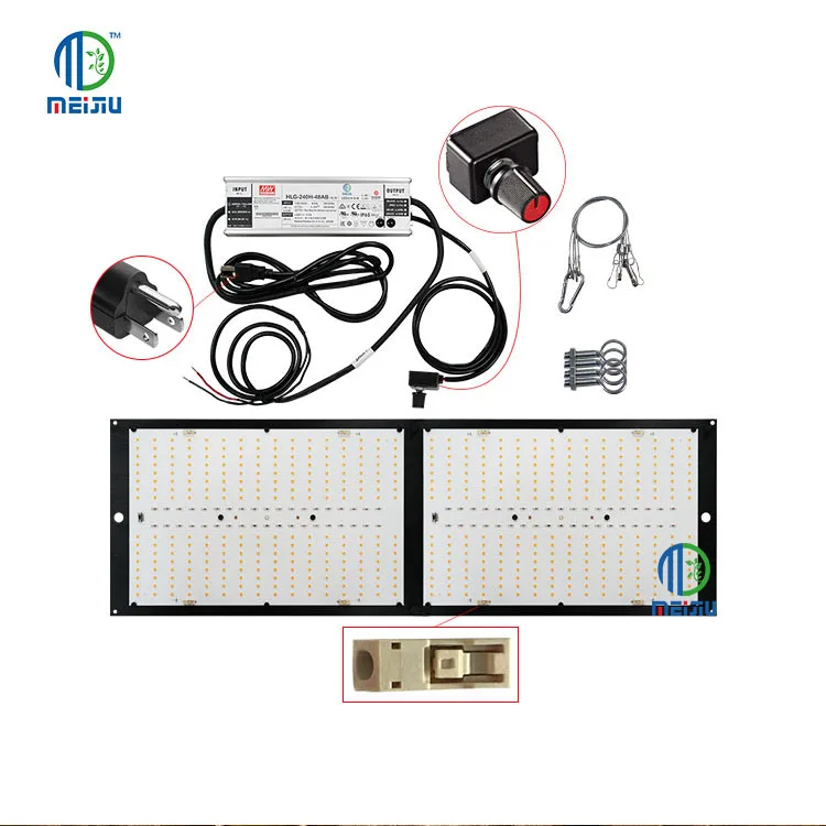  Особенный скидка meijiu V2 V3 240W Samsung lm301B 301H 395nm + Epistar 660nm полный спектр УФ ИК растений СИД растет