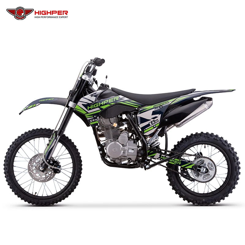 Highper CE Approved Motorbike 150cc 250cc 19/16 Wheels Adults Gasoline Racing Dirt Bike