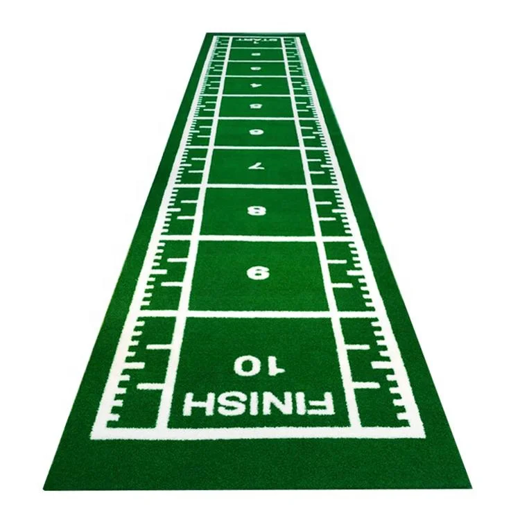 Home Gym Fitness Bodybuilding Black Synthetic Artificial Grass Sports Flooring for Sled Pull