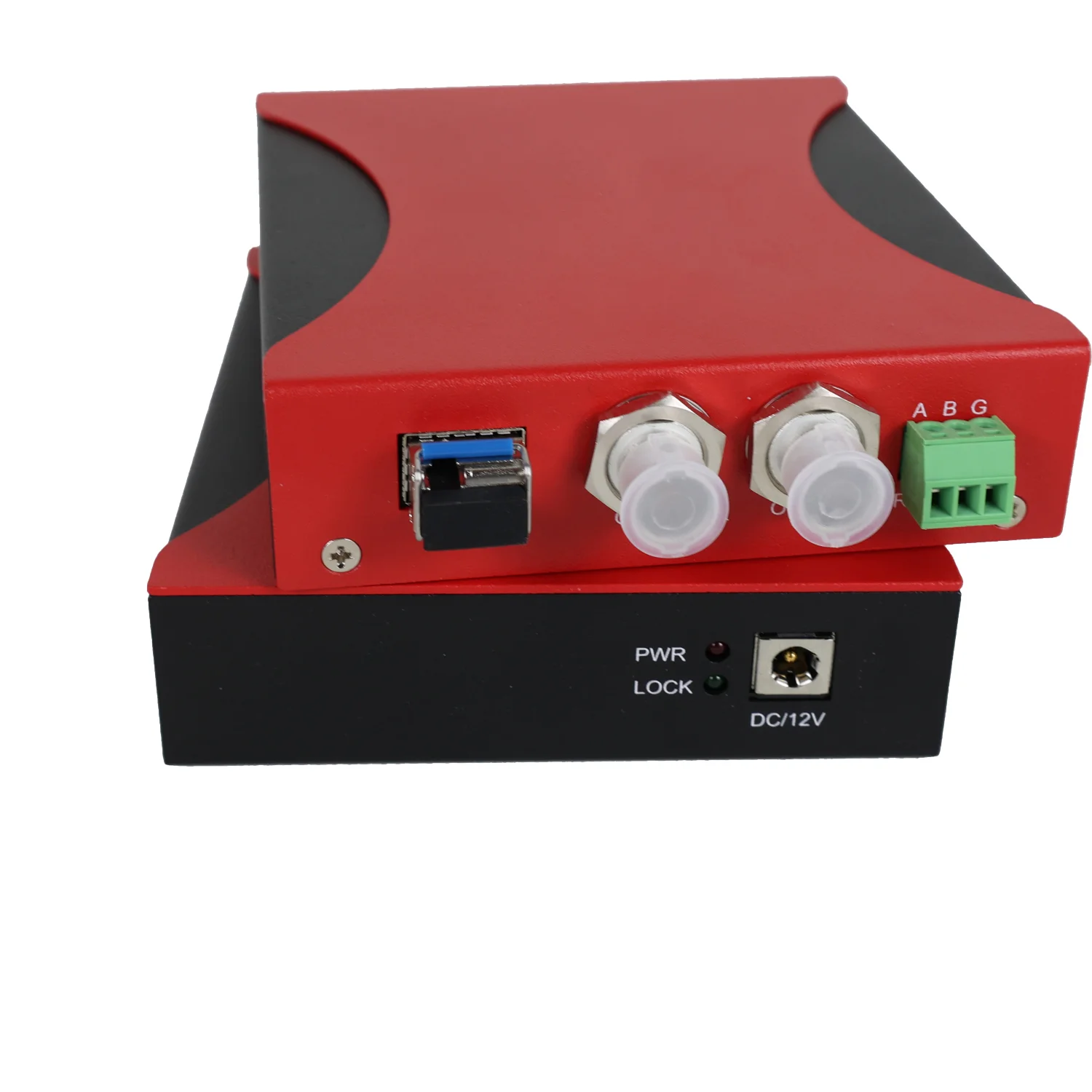 1310nm or 1550nm 2-Channel 12G-SDI/FC/SC Single-Mode  Fiber Transceiver and Receiver with RS485